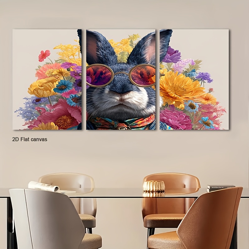Canvas Wrap Ready - Toile sans cadre 3 pièces -