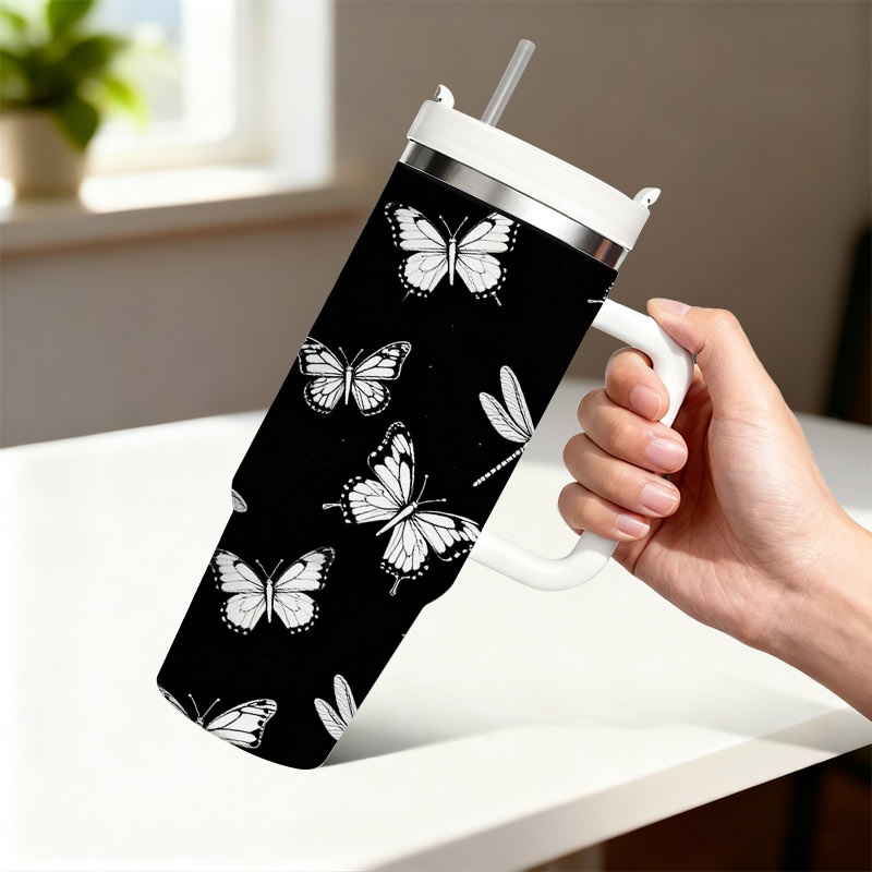 Sublimation Mug White - 1 gobelet isotherme en acier inoxydable