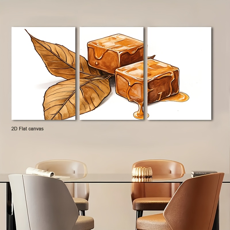 Canvas Wrap Ready - Toile sans cadre 3 pièces, art