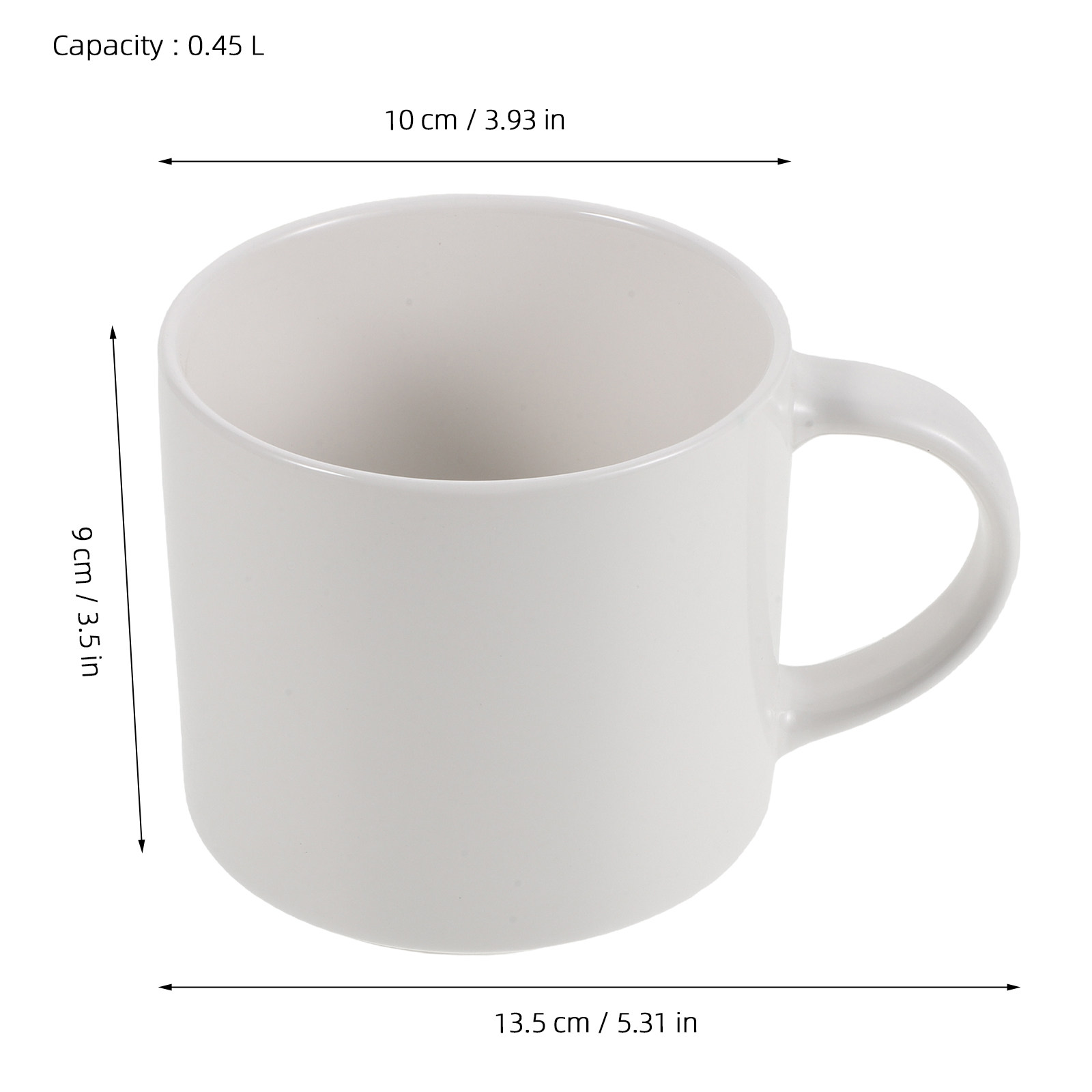 Mug à café en céramique blanch - Sublimation Mug White avis et prix