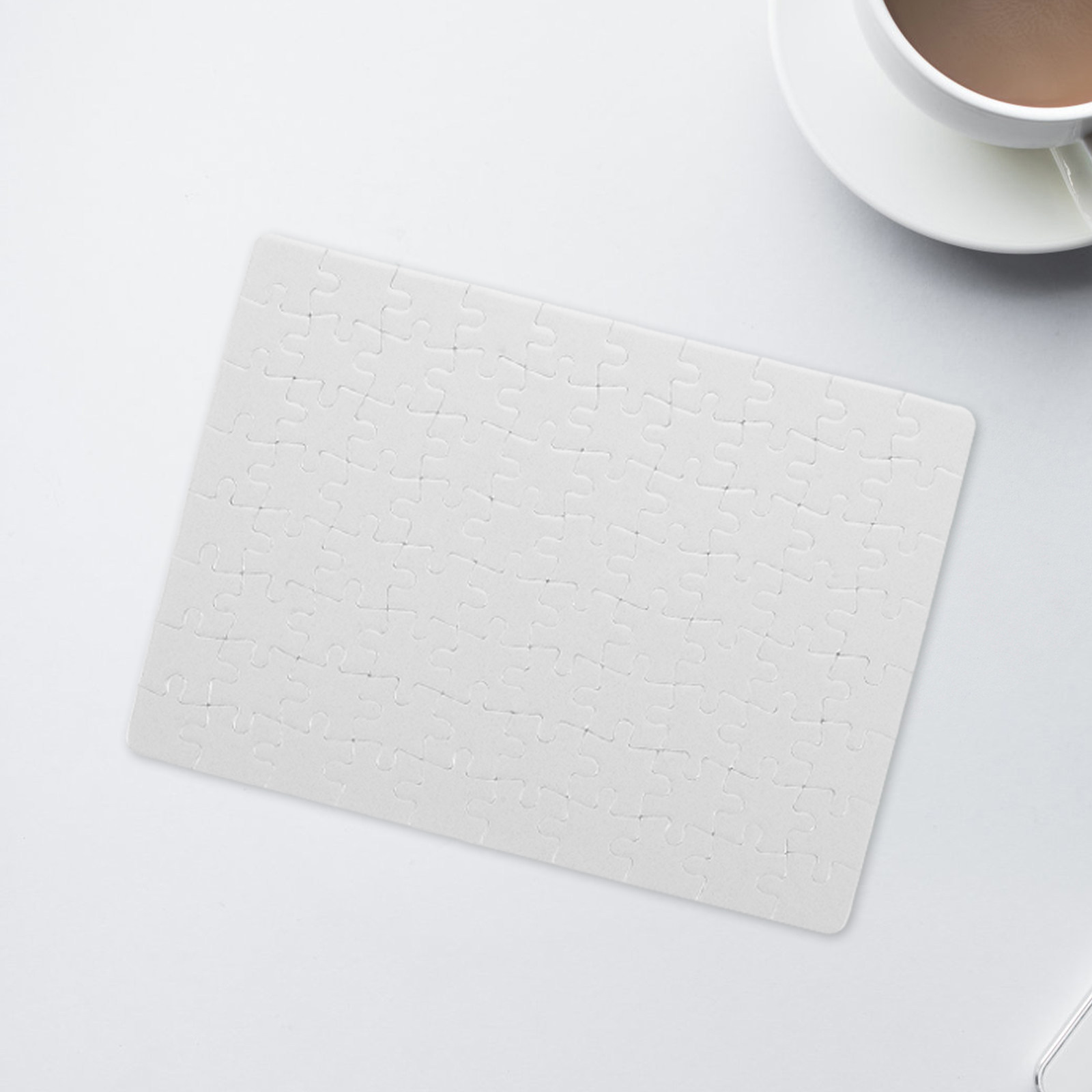 4 Feuilles de Pièces de Puzzle - Puzzle Blank White avis et prix