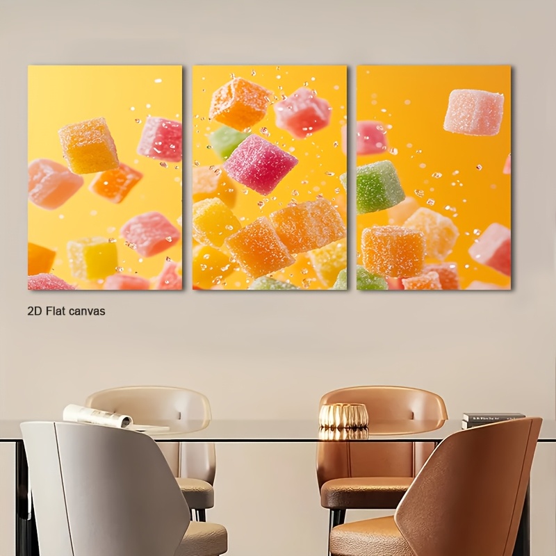 Toile sans cadre 3 pièces - Bo - Canvas Wrap Ready avis et prix