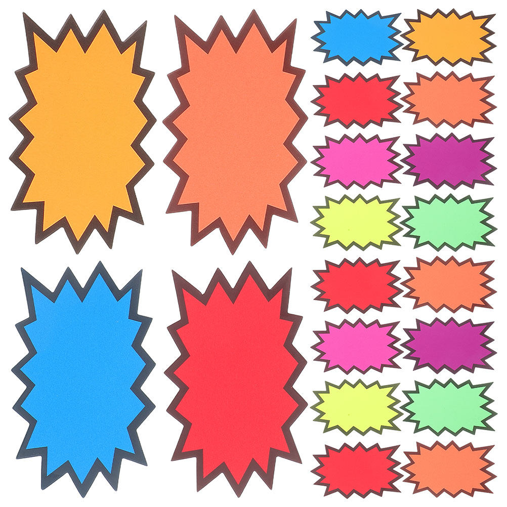 160 étiquettes de prix colorée - Yard Sign Blank avis et prix
