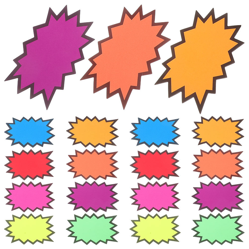 160 étiquettes de prix colorée - Yard Sign Blank avis et prix