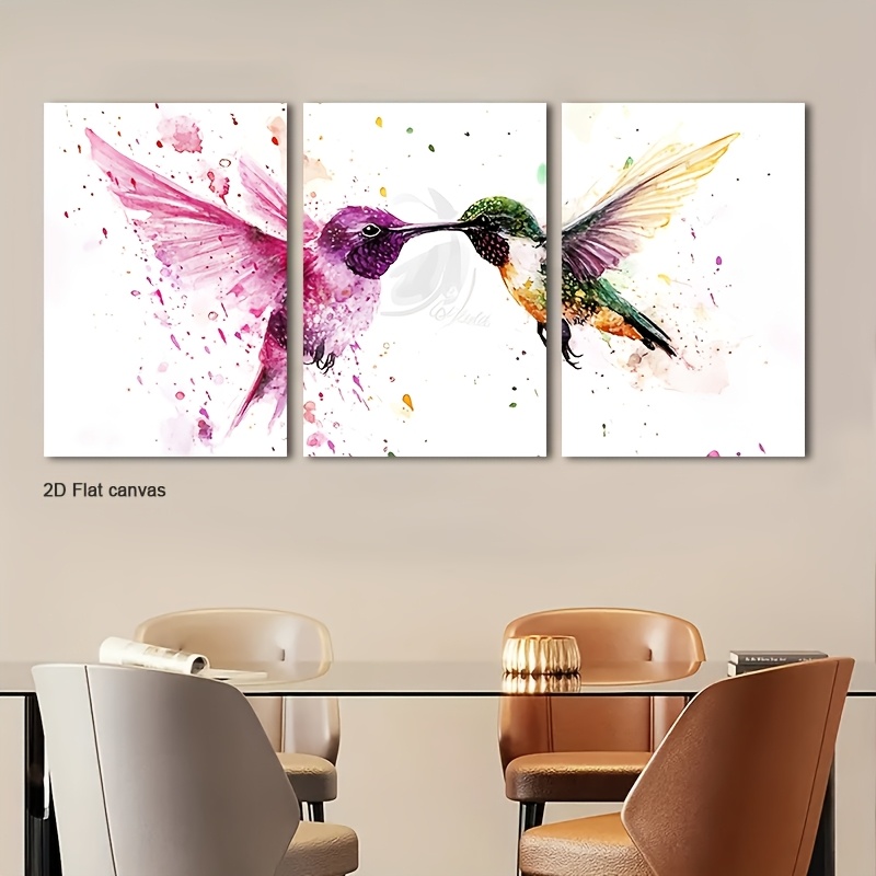 Toile sans cadre 3 pièces, art - Canvas Wrap Ready avis et prix