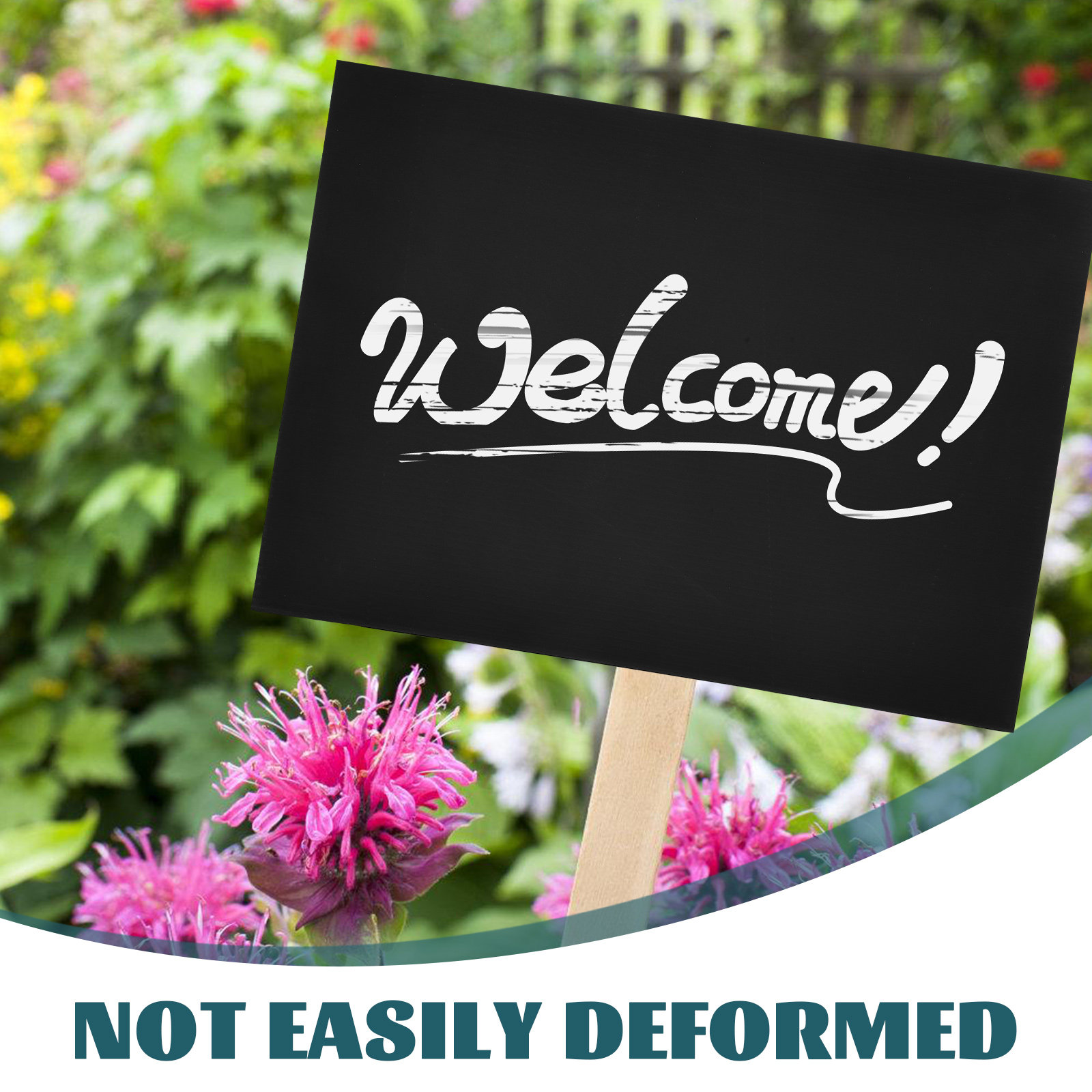 2 panneaux de jardin noirs élé - Yard Sign Blank avis et prix