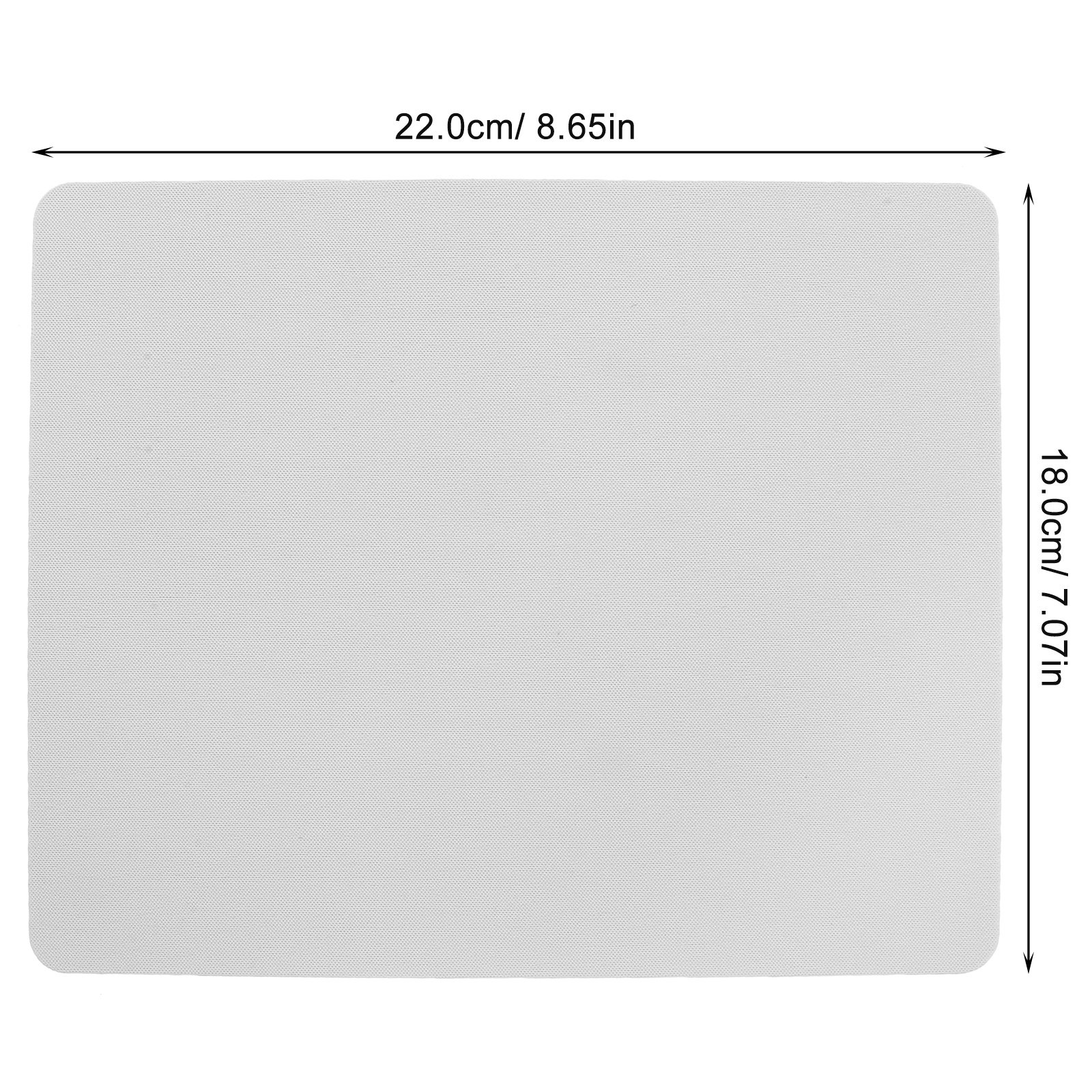 Lot de 5 tapis de souris vierg - Mouse Pad Blank Sublimation avis et prix